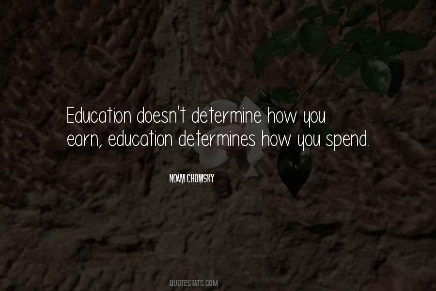 Chomsky Education Quotes #259112