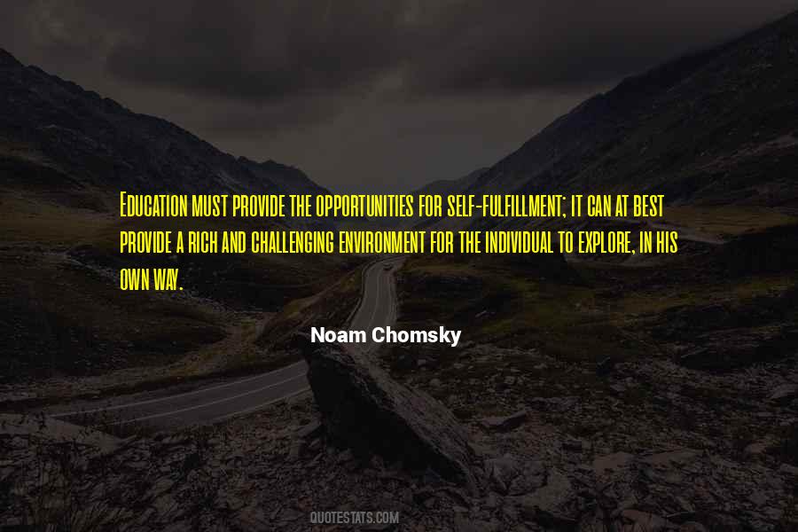 Chomsky Education Quotes #536447