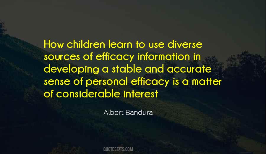 Quotes About Efficacy #1044031