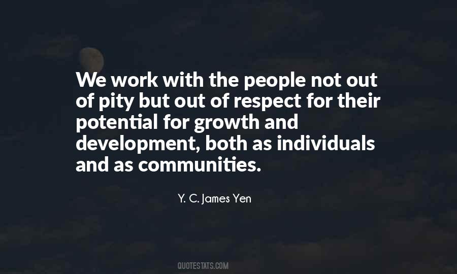 Quotes About Community Development #109428