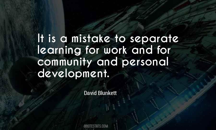 Quotes About Community Development #598742