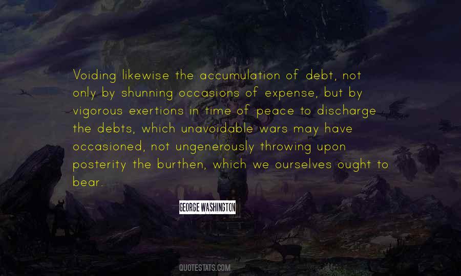 Quotes About Owing A Debt #247245