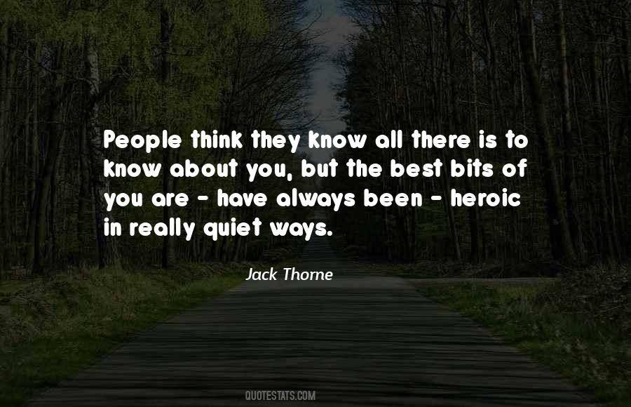 Quotes About Quiet People #295556