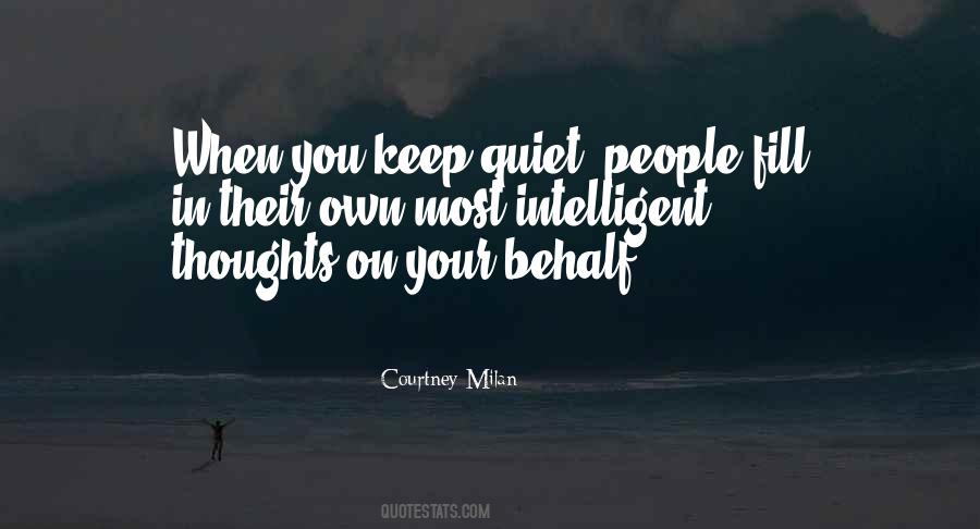 Quotes About Quiet People #306290