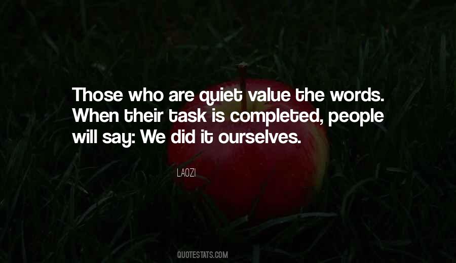 Quotes About Quiet People #309818