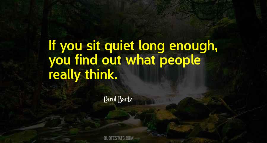 Quotes About Quiet People #462155