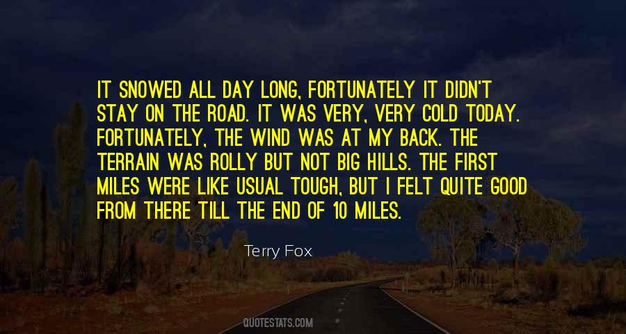 Quotes About The End Of The Road #1148507 Quotes About The End Of The Road #1148507