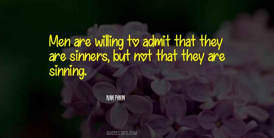 Quotes About Sinning #651785