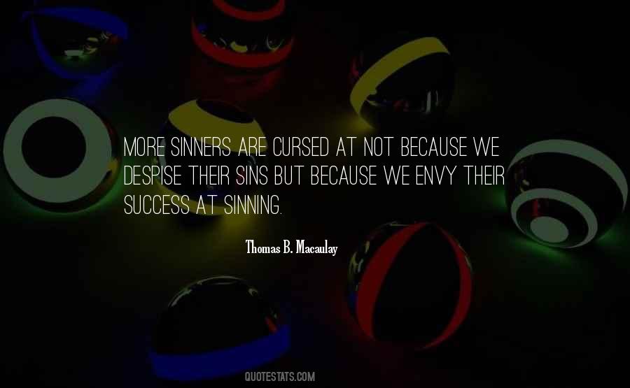 Quotes About Sinning #761086