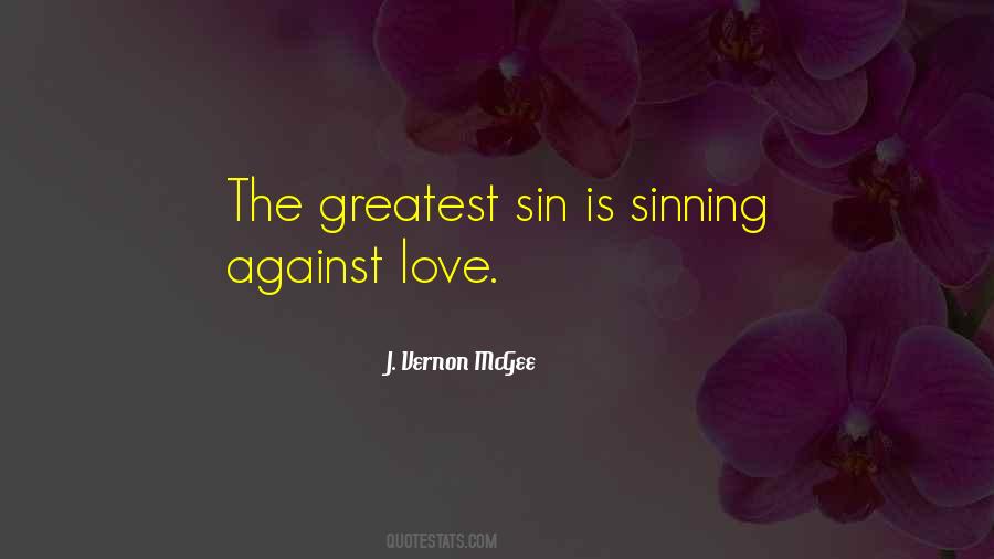 Quotes About Sinning #85243