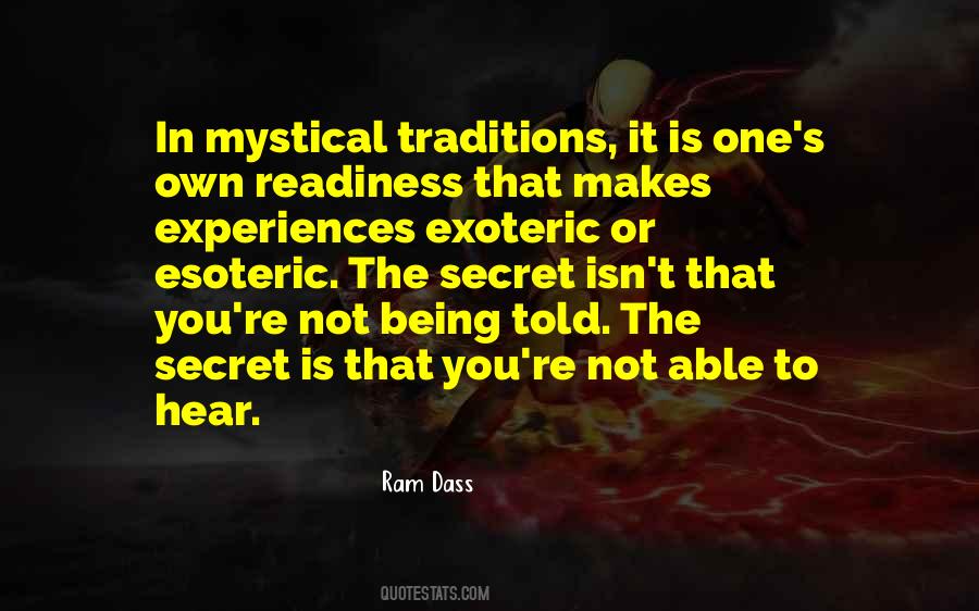 Quotes About Esoteric #1643910