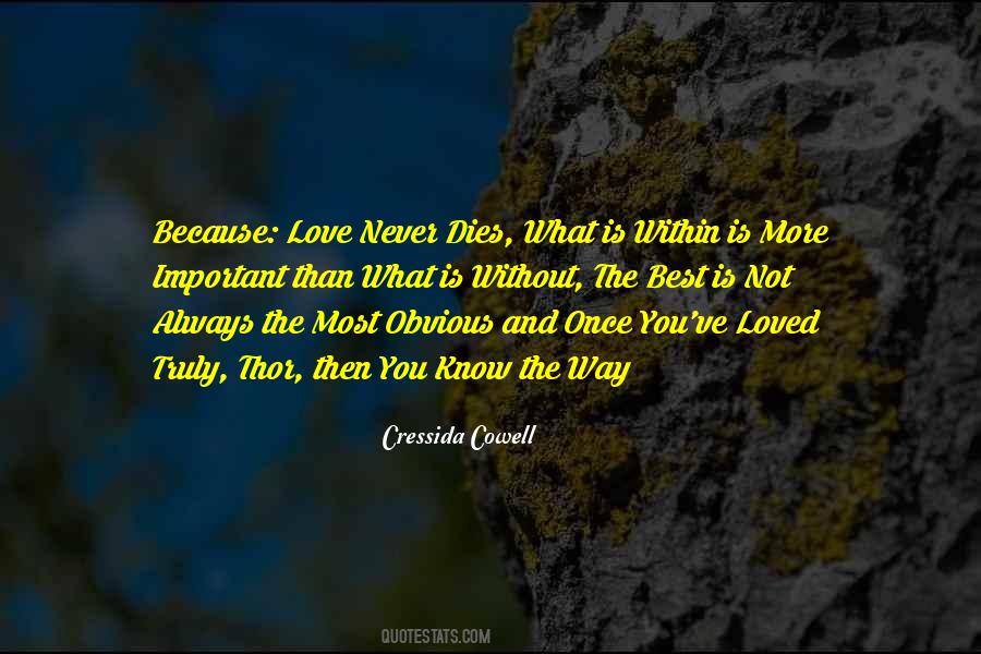 Quotes About Love That Never Dies #1816528