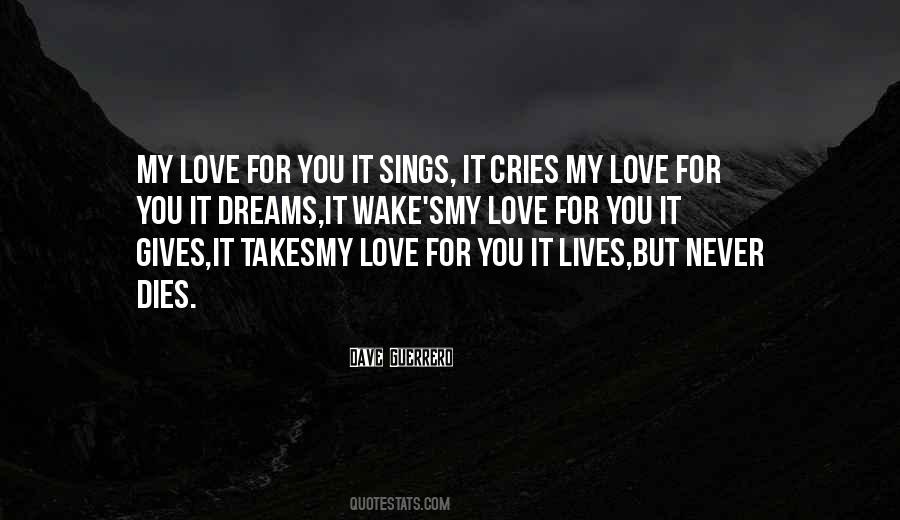 Quotes About Love That Never Dies #672995