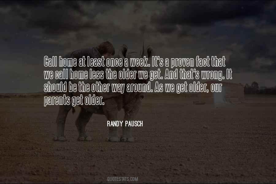 Parents Home Quotes #307218
