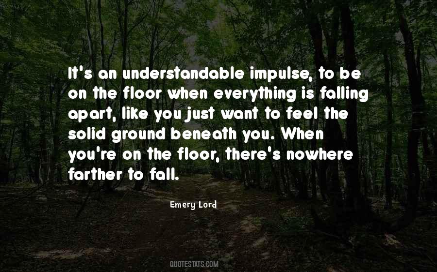 Quotes About Falling On The Ground #307877