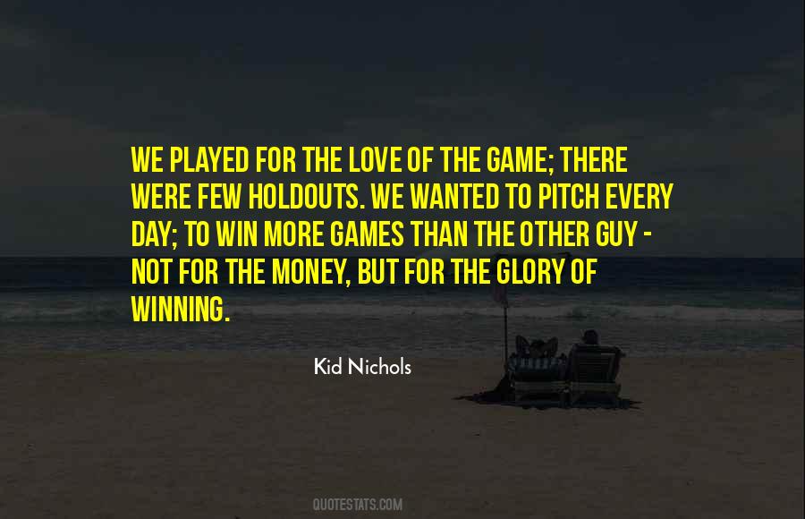 Quotes About The Love Of Money #144050