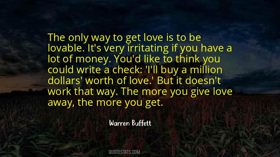 Quotes About The Love Of Money #73546