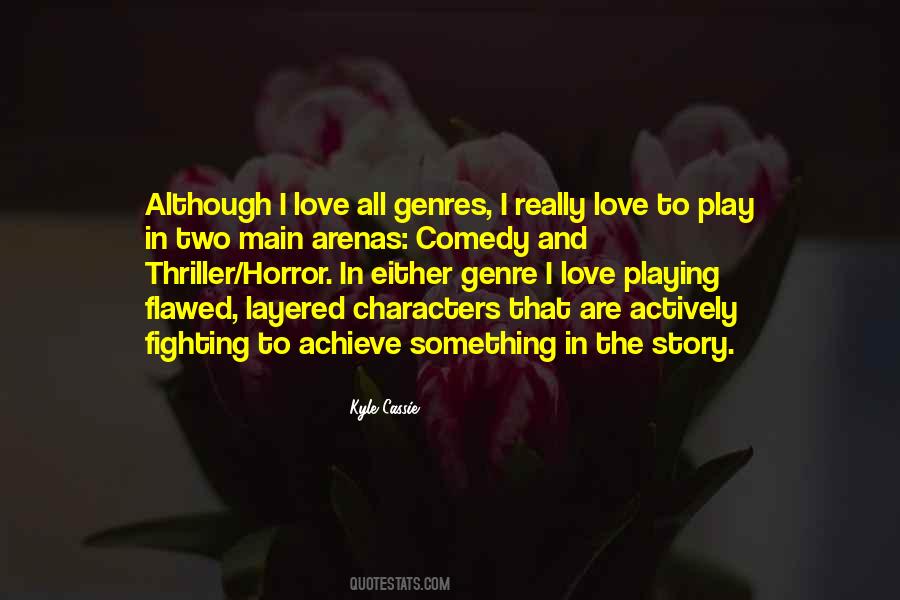 Quotes About Thriller Genre #1261311