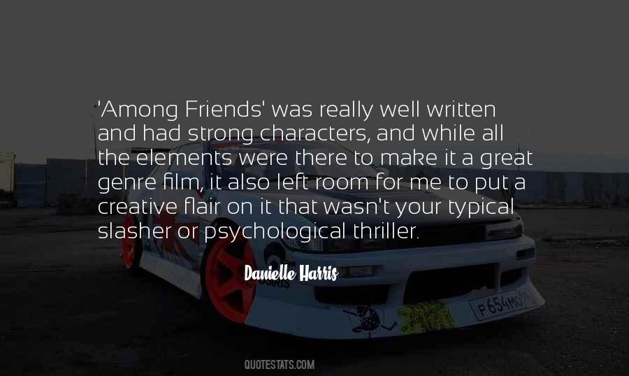 Quotes About Thriller Genre #996840