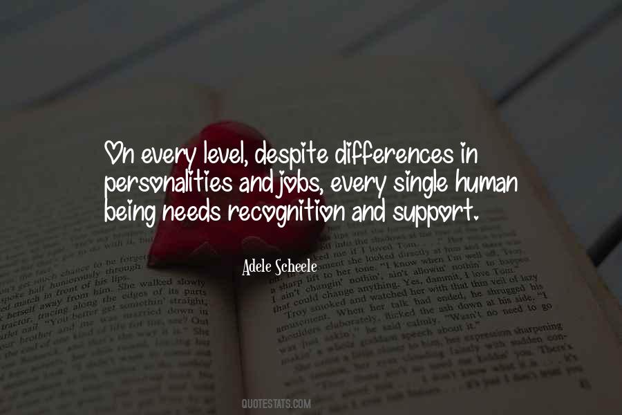 Differences In Personalities Quotes #162401