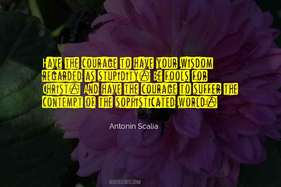 Quotes About Wisdom And Courage #563165