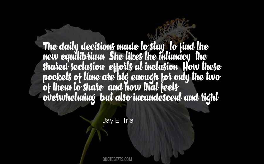 Quotes About Equilibrium #1315773