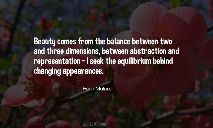 Quotes About Equilibrium #1477289