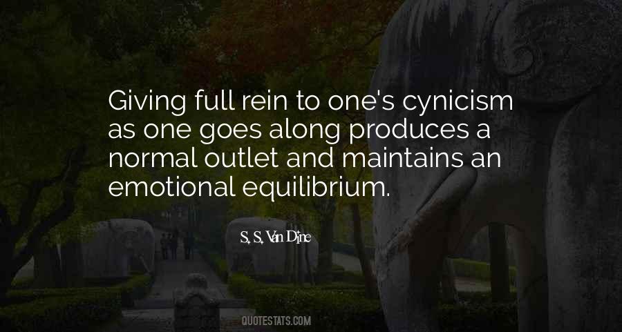 Quotes About Equilibrium #1689193