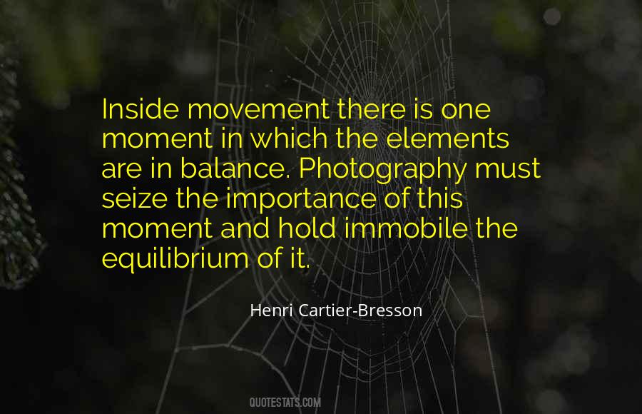 Quotes About Equilibrium #1744024