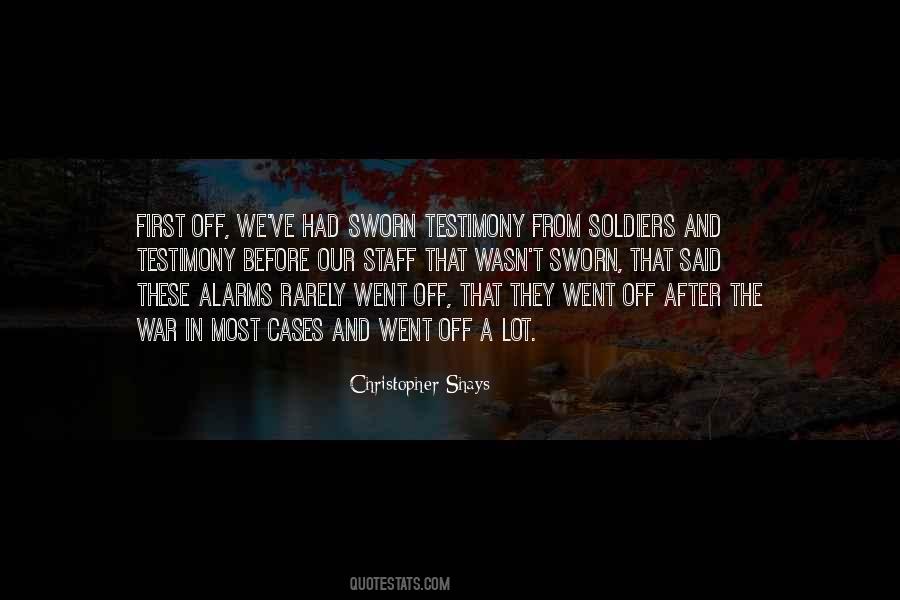 Quotes About War And Soldiers #837708