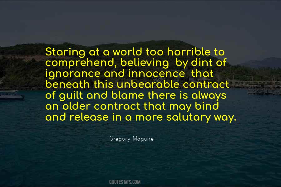 Quotes About Innocence And Guilt #1830536