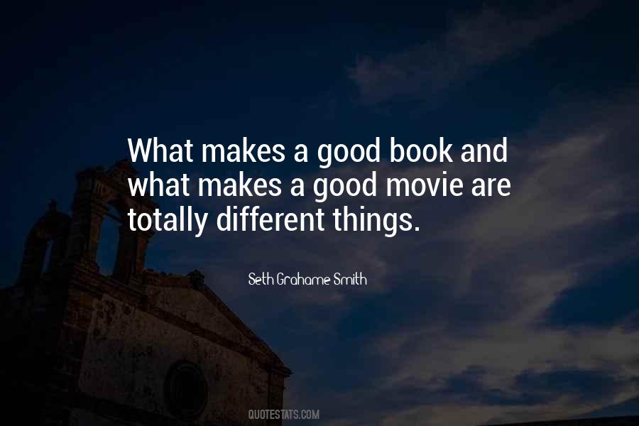 Quotes About What Makes A Good Book #166729