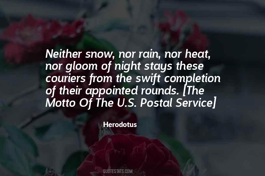 Quotes About Postal Service #1134320