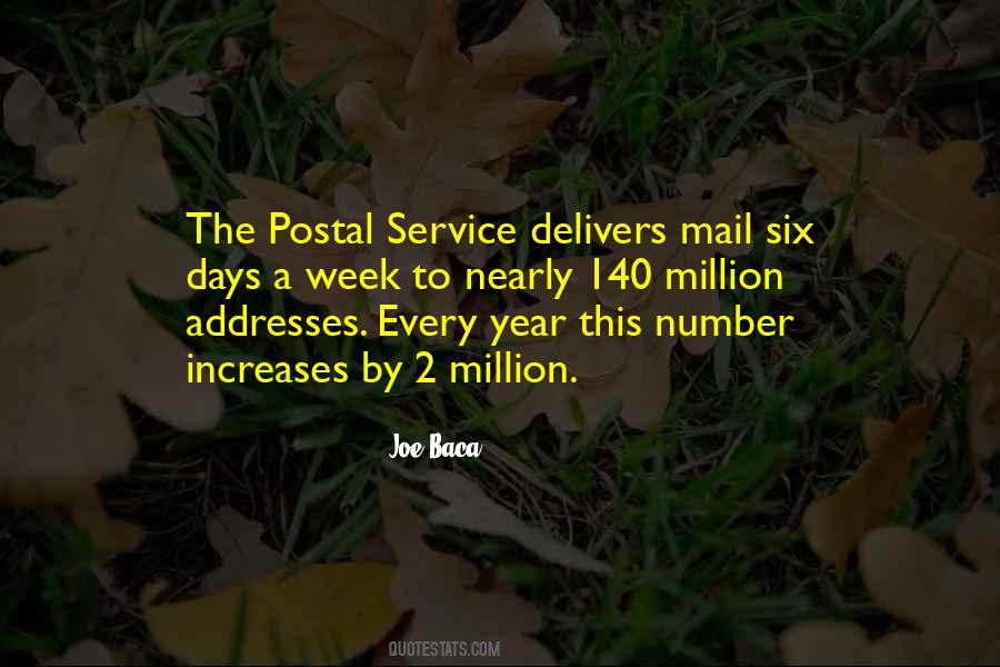 Quotes About Postal Service #1843219