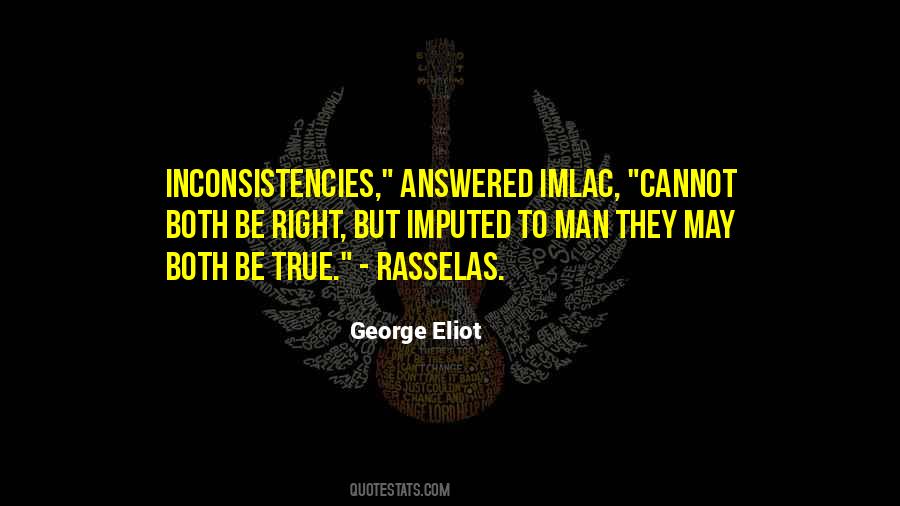 Quotes About Inconsistencies #275754