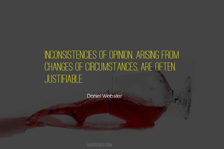 Quotes About Inconsistencies #394054