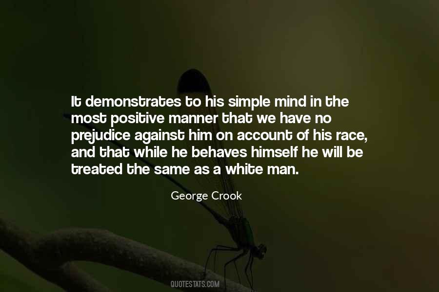 Quotes About Race Prejudice #434882
