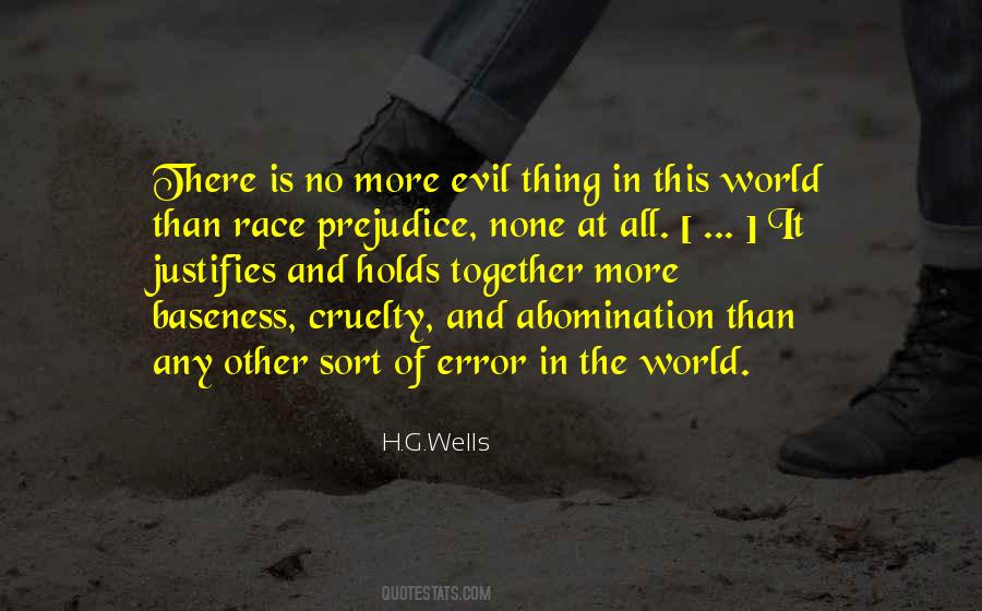 Quotes About Race Prejudice #982225