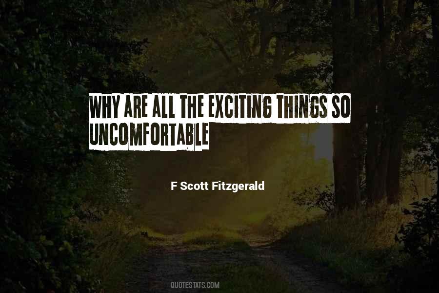 Uncomfortable Things Quotes #734389