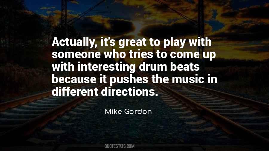 Quotes About Drum Beats #1831700