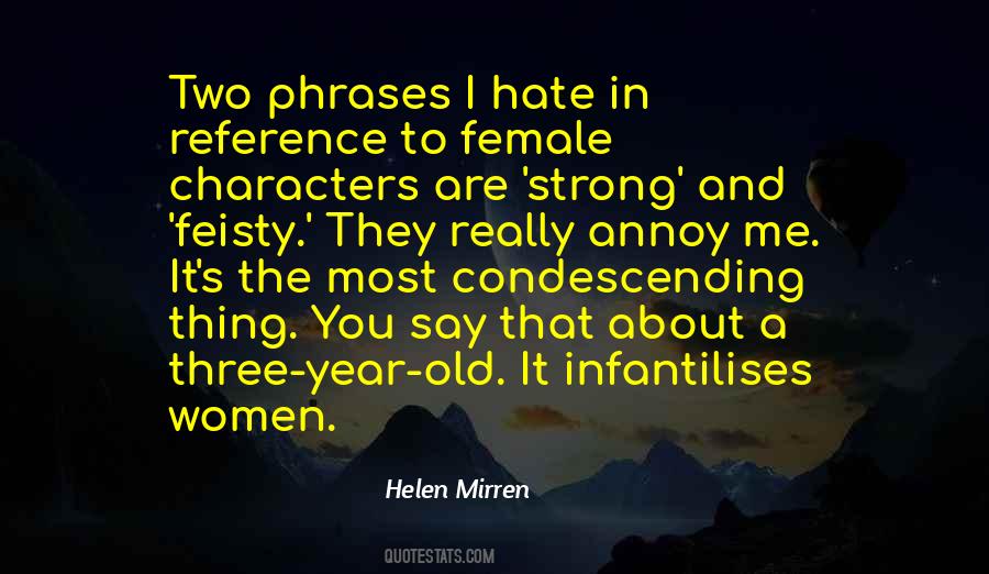 Quotes About Strong Female Characters #562596