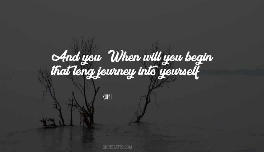 Long Journey Quotes #1391581