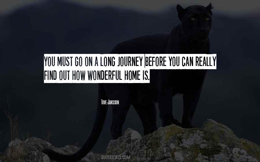 Long Journey Quotes #543413