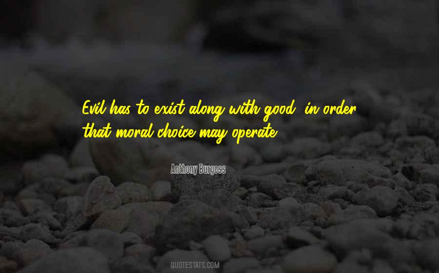 Quotes About The Choice Between Good And Evil #1256096