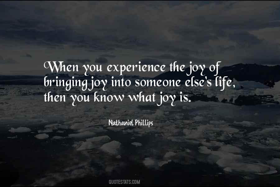 Quotes About Bringing Joy #1818014