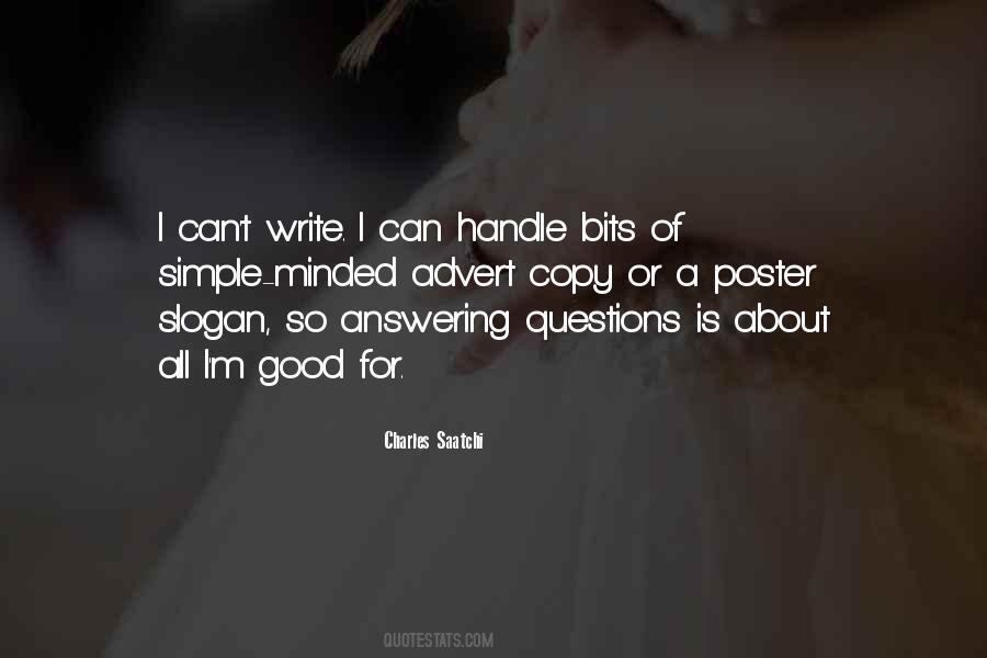 Quotes About Simple Minded #1784169