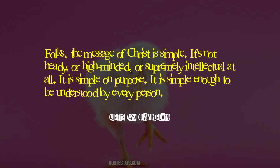 Quotes About Simple Minded #193020
