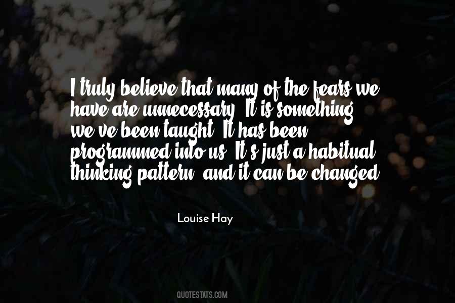 Thinking Pattern Quotes #260723