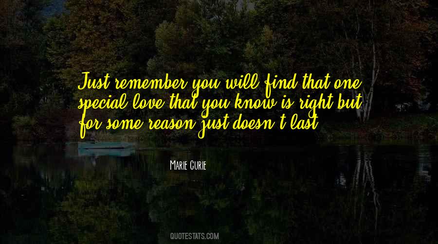 Love Will Remember Quotes #800196