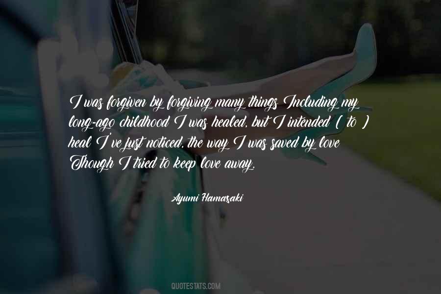 Forgiving Love Quotes #602811